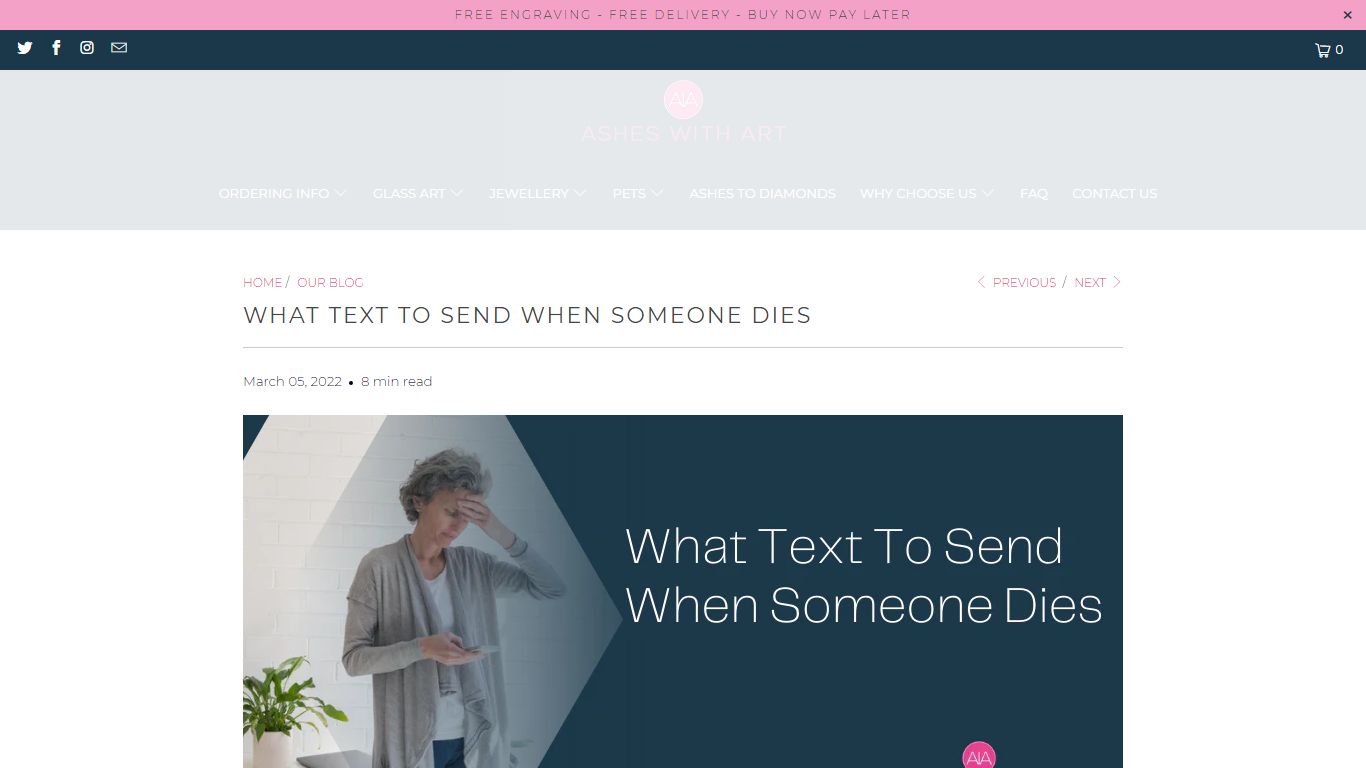 What Text To Send When Someone Dies - With Examples